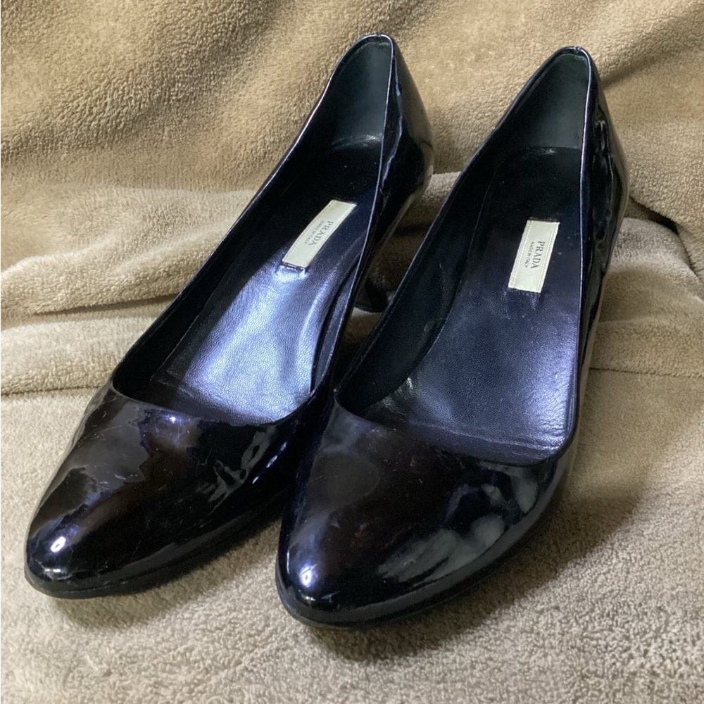 Prada Black Heels